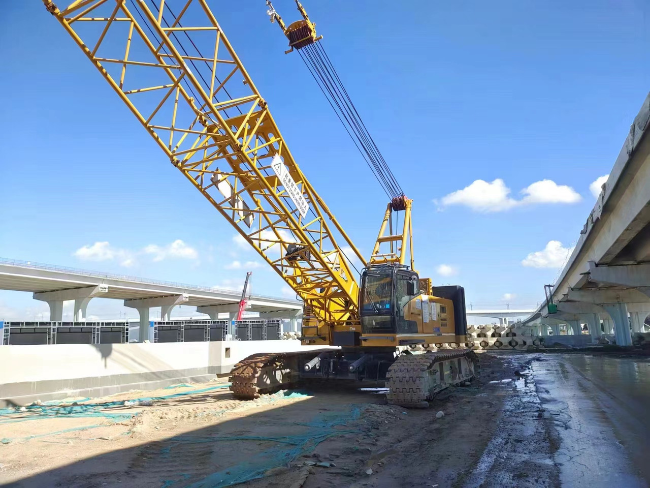 XCMG Official Used Crawler Crane 85 Ton XGC85 Used Mobile Crane With High Quality - Grúa sobre orugas: foto 3 XCMG Official Used Crawler Crane 85 Ton XGC85 Used Mobile Crane With High Quality - Grúa sobre orugas: foto 3