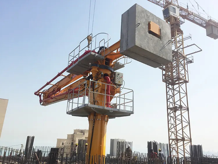 XCMG Schwing Concrete Distributor HGP32 High Efficiency 22kw 32m Hydraulic Spider Concrete Placing Boom Made in China - Bomba de hormigon estacionaria: foto 4 XCMG Schwing Concrete Distributor HGP32 High Efficiency 22kw 32m Hydraulic Spider Concrete Placing Boom Made in China - Bomba de hormigon estacionaria: foto 4