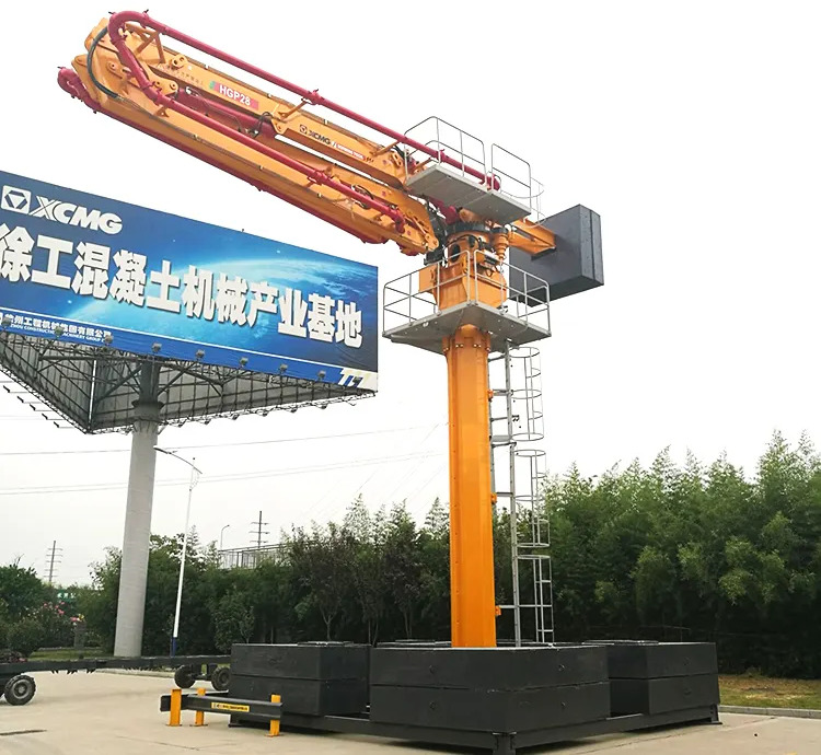 XCMG Schwing Concrete Distributor HGP32 High Efficiency 22kw 32m Hydraulic Spider Concrete Placing Boom Made in China - Bomba de hormigon estacionaria: foto 3 XCMG Schwing Concrete Distributor HGP32 High Efficiency 22kw 32m Hydraulic Spider Concrete Placing Boom Made in China - Bomba de hormigon estacionaria: foto 3
