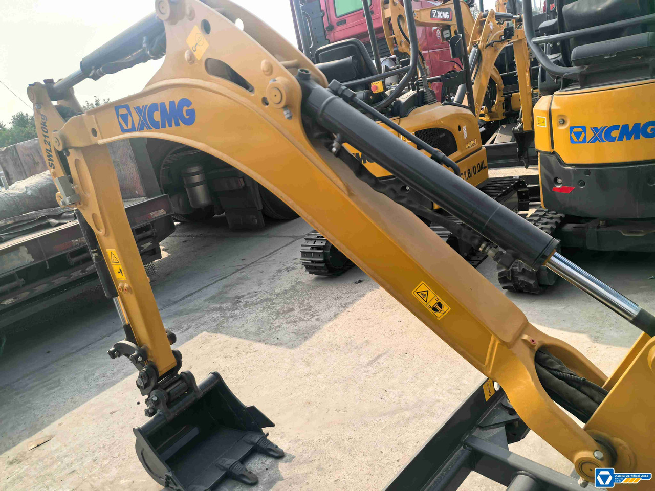 Leasing de XCMG official used mini 1.7ton crawler excavator XE17U 2022 XCMG official used mini 1.7ton crawler excavator XE17U 2022: foto 9