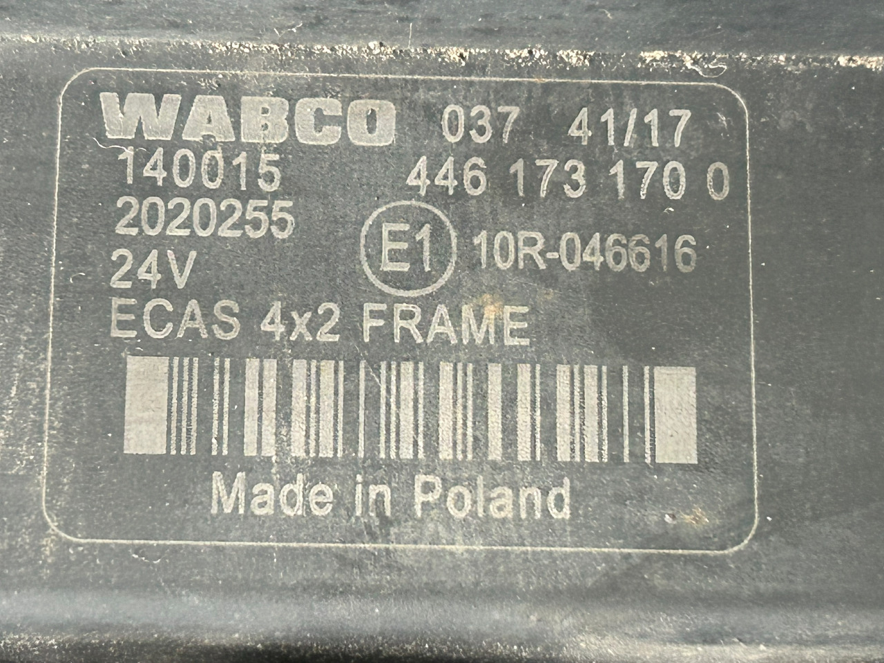 DAF XF 106 480 ECAS COMPUTER CONTROLLER - Unidad de control: foto 5 DAF XF 106 480 ECAS COMPUTER CONTROLLER - Unidad de control: foto 5