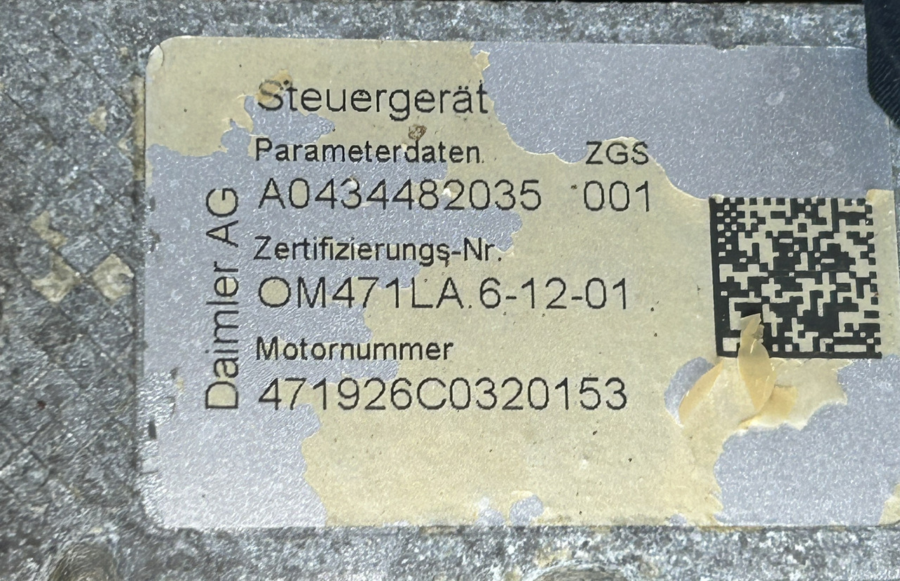 MERCEDES ACTROS MP4 OM471 926 - Motor para Camión: foto 5 MERCEDES ACTROS MP4 OM471 926 - Motor para Camión: foto 5