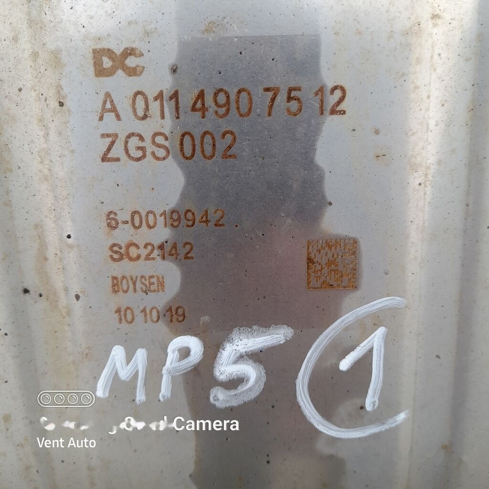 Mercedes-Benz ACTROS MP5 A0114907512 Mercedes-Benz A0114907512 - Convertidor catalítico para Camión: foto 4 Mercedes-Benz ACTROS MP5 A0114907512 Mercedes-Benz A0114907512 - Convertidor catalítico para Camión: foto 4