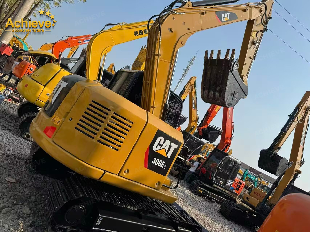 CATERPILLAR CATERPILLAR 307 CAT 36.5kW/h C2.4 DI 7,500 kg 51.0 kN 4.9 km/h【ACHIEVE】 TOP CONDITION!!! - Miniexcavadora: foto 4 CATERPILLAR CATERPILLAR 307 CAT 36.5kW/h C2.4 DI 7,500 kg 51.0 kN 4.9 km/h【ACHIEVE】 TOP CONDITION!!! - Miniexcavadora: foto 4