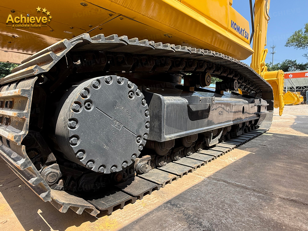 Excavadora de cadenas KOMATSU Remanufactured Komatsu PC360-7 excavator 1.6 m³  180/1900 kw/rpm  33000 kg  7380 mm  227 kN  Komatsu SAA6D114E  605 L【ACHIEVE】 TOP CONDITION!!!: foto 20