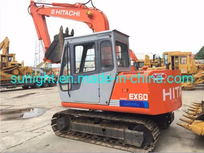 Cheap 6 Ton Mini Excavator Hitachii Ex60 Small Excavator on Sale - Excavadora de cadenas: foto 1 Cheap 6 Ton Mini Excavator Hitachii Ex60 Small Excavator on Sale - Excavadora de cadenas: foto 1