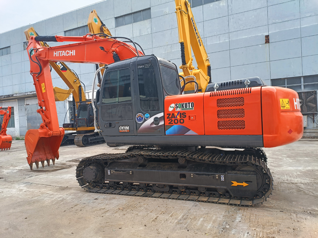 Hitachi ZX200 Used Condition Excavator Good Price - Excavadora de cadenas: foto 5 Hitachi ZX200 Used Condition Excavator Good Price - Excavadora de cadenas: foto 5