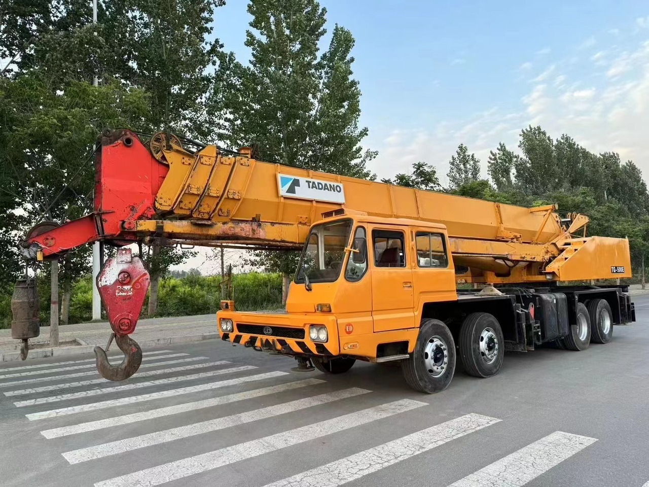 TADANO TG500E Good Condition 50 ton Truck Crane - Autogrúa: foto 1 TADANO TG500E Good Condition 50 ton Truck Crane - Autogrúa: foto 1