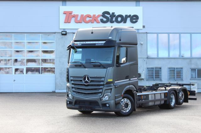 Mercedes-Benz Actros 2552LL ENA - Camión portacontenedore/ Intercambiable: foto 1 Mercedes-Benz Actros 2552LL ENA - Camión portacontenedore/ Intercambiable: foto 1