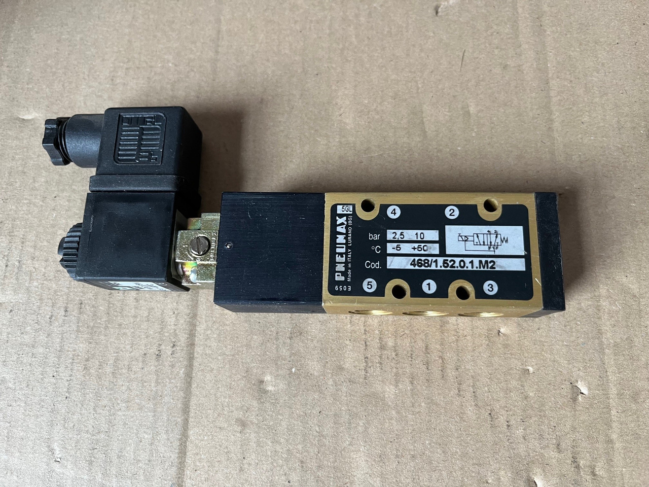 Pneumax Valve 468/1.52.01.1M2 - Piezas de recambio para Maquinaria de construcción: foto 1 Pneumax Valve 468/1.52.01.1M2 - Piezas de recambio para Maquinaria de construcción: foto 1