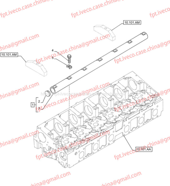 FPT IVECO CASE Cursor9 F2CFE614A*B041/F2CGE614F*V004 5802431166 Rockshaft504189213 - Motor y piezas: foto 1 FPT IVECO CASE Cursor9 F2CFE614A*B041/F2CGE614F*V004 5802431166 Rockshaft504189213 - Motor y piezas: foto 1