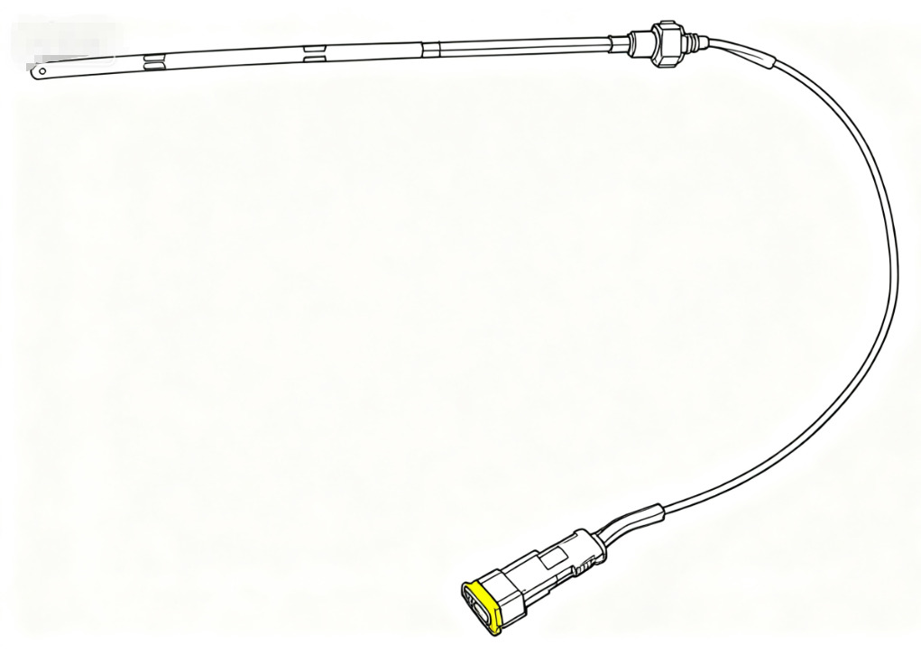 OEM Engine Cursor9 Bus Euro 6 F2CFE612D*J231/F2CFE612A*J098 5802748674 SENSOR OIL LEVEL F5801670837 - Sensor para Autobús: foto 1 OEM Engine Cursor9 Bus Euro 6 F2CFE612D*J231/F2CFE612A*J098 5802748674 SENSOR OIL LEVEL F5801670837 - Sensor para Autobús: foto 1
