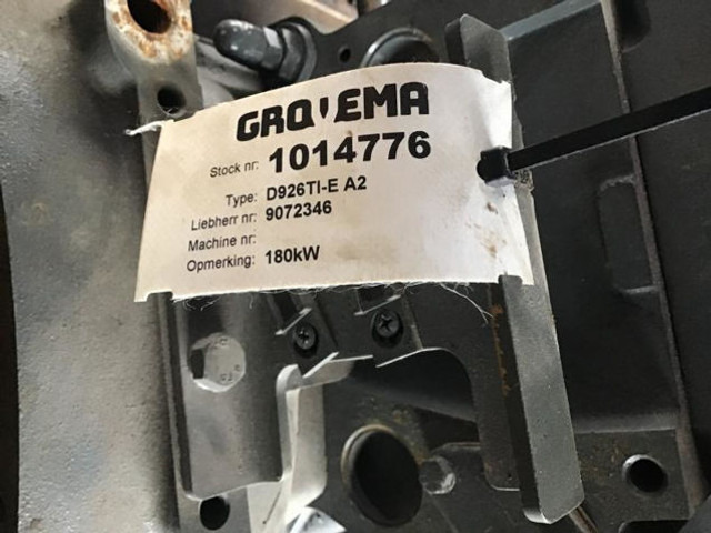 Motor Liebherr D926TIE: foto 7 Motor Liebherr D926TIE: foto 7