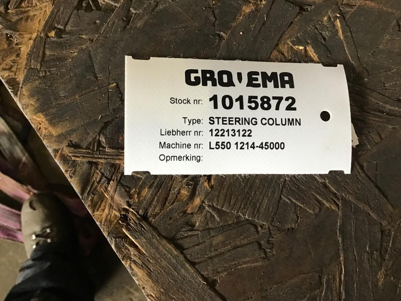 Liebherr - Columna de dirección: foto 2 Liebherr - Columna de dirección: foto 2