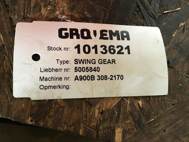 Piezas de recambio Liebherr Swing Gear: foto 7 Piezas de recambio Liebherr Swing Gear: foto 7