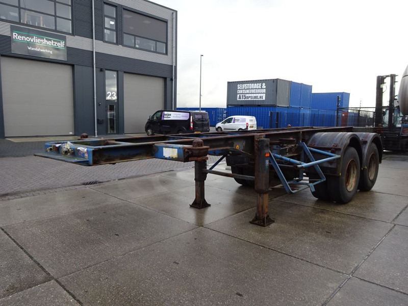 Groenewegen 20 FT Chassis / Steel Suspension / Double Tyres - Semirremolque portacontenedore/ Intercambiable: foto 2 Groenewegen 20 FT Chassis / Steel Suspension / Double Tyres - Semirremolque portacontenedore/ Intercambiable: foto 2