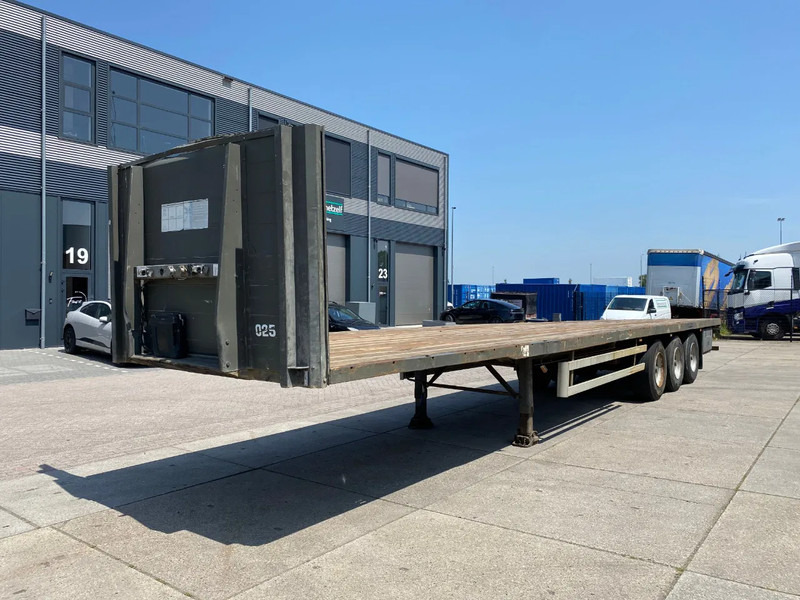 Groenewegen DRO-12-27 / Plateau Trailer / Hard-Wood Floor / BPW + Drum - Semirremolque plataforma/ Caja abierta: foto 3 Groenewegen DRO-12-27 / Plateau Trailer / Hard-Wood Floor / BPW + Drum - Semirremolque plataforma/ Caja abierta: foto 3
