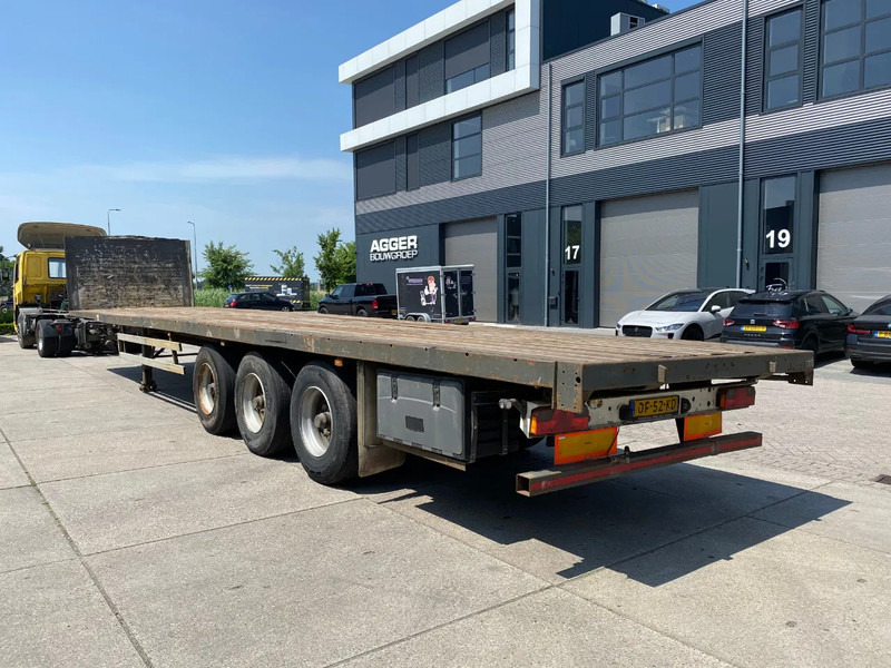 Groenewegen DRO-12-27 / Plateau Trailer / Hard-Wood Floor / BPW + Drum - Semirremolque plataforma/ Caja abierta: foto 2 Groenewegen DRO-12-27 / Plateau Trailer / Hard-Wood Floor / BPW + Drum - Semirremolque plataforma/ Caja abierta: foto 2
