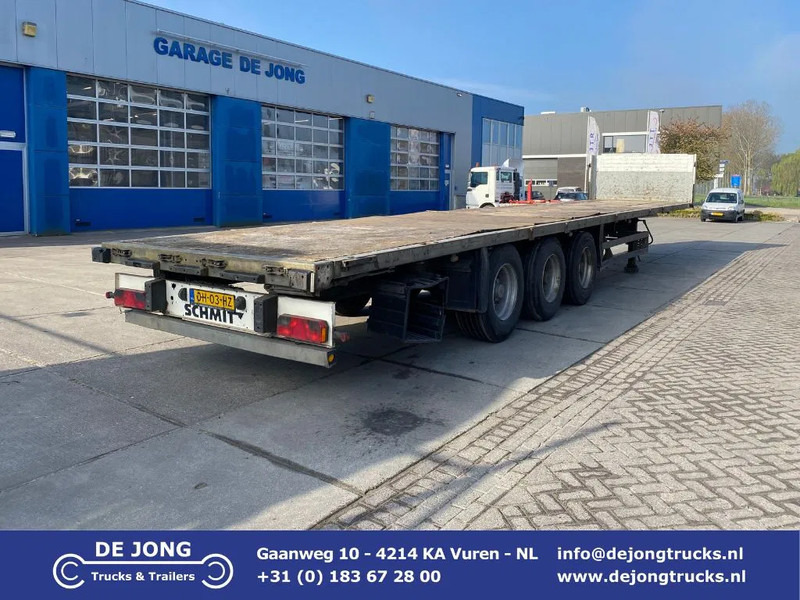 Schmitz Cargobull S01 / Plateau Trailer / 2x Lift Axle / SAF - Semirremolque plataforma/ Caja abierta: foto 1 Schmitz Cargobull S01 / Plateau Trailer / 2x Lift Axle / SAF - Semirremolque plataforma/ Caja abierta: foto 1