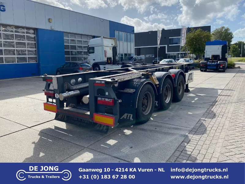 Van Hool Tank chassis / ADR / BPW + DISC / 20-30 FT - Semirremolque portacontenedore/ Intercambiable: foto 1 Van Hool Tank chassis / ADR / BPW + DISC / 20-30 FT - Semirremolque portacontenedore/ Intercambiable: foto 1