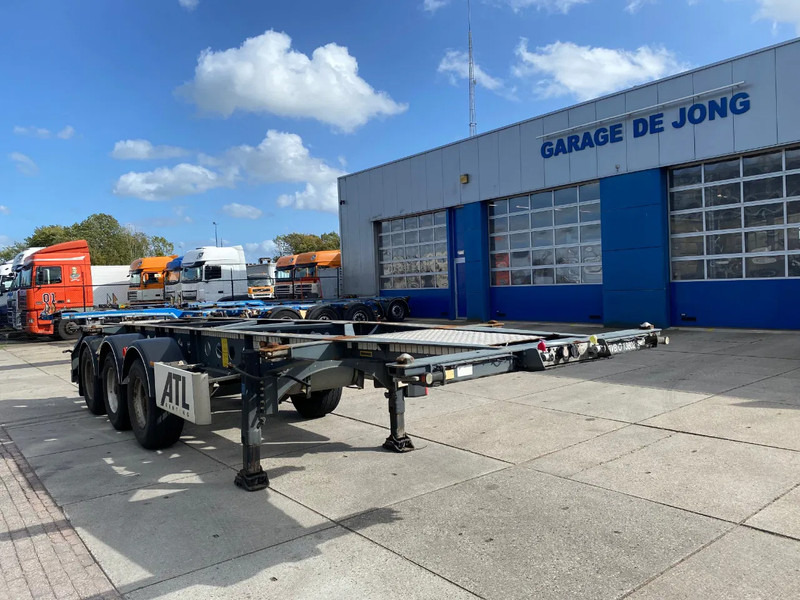 Van Hool Tank chassis / ADR / BPW + DISC / 20-30 FT - Semirremolque portacontenedore/ Intercambiable: foto 5 Van Hool Tank chassis / ADR / BPW + DISC / 20-30 FT - Semirremolque portacontenedore/ Intercambiable: foto 5