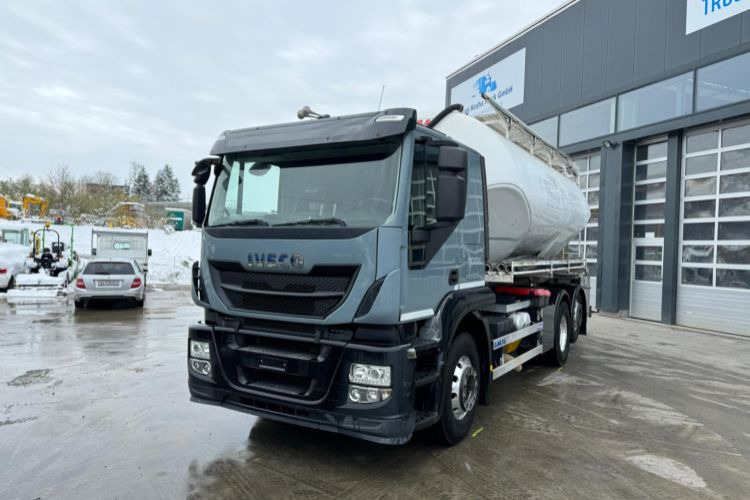 Iveco Stralis 460 6x2 Cementsilo Kompressor - Camión: foto 1 Iveco Stralis 460 6x2 Cementsilo Kompressor - Camión: foto 1
