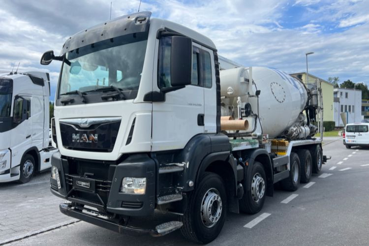 MAN TGS 35.480 10x4 10m3 Förderband 17M... - Camión hormigonera: foto 1 MAN TGS 35.480 10x4 10m3 Förderband 17M... - Camión hormigonera: foto 1
