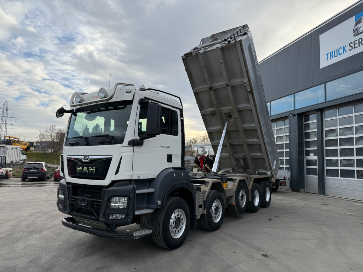 Camión volquete MAN TGS 41.500 10x4 Moser 2-Seiten: foto 18