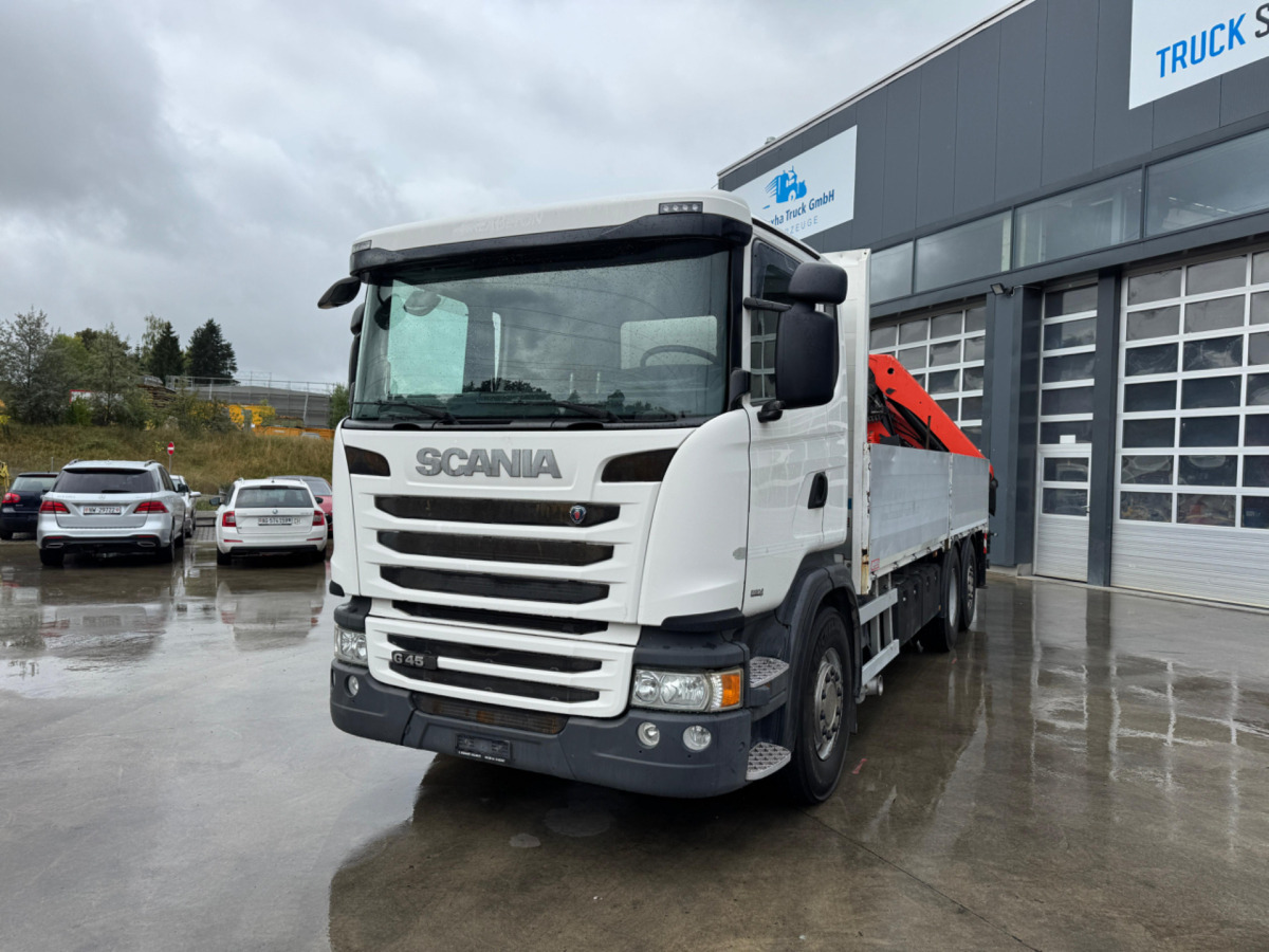 SCANIA G450 6x2 Palfinger 27000-5 - Camión grúa: foto 1 SCANIA G450 6x2 Palfinger 27000-5 - Camión grúa: foto 1