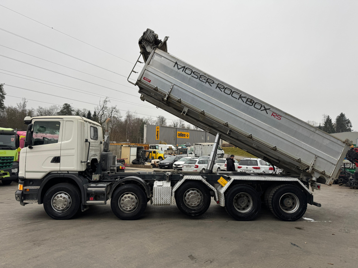 Camión volquete SCANIA G490 10x4 Moser 2S: foto 10