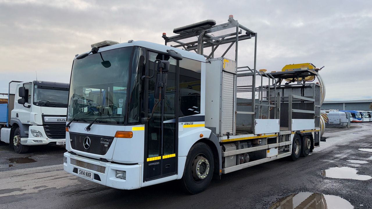MERCEDES-BENZ ECONIC 2629 - Camión caja abierta: foto 2 MERCEDES-BENZ ECONIC 2629 - Camión caja abierta: foto 2