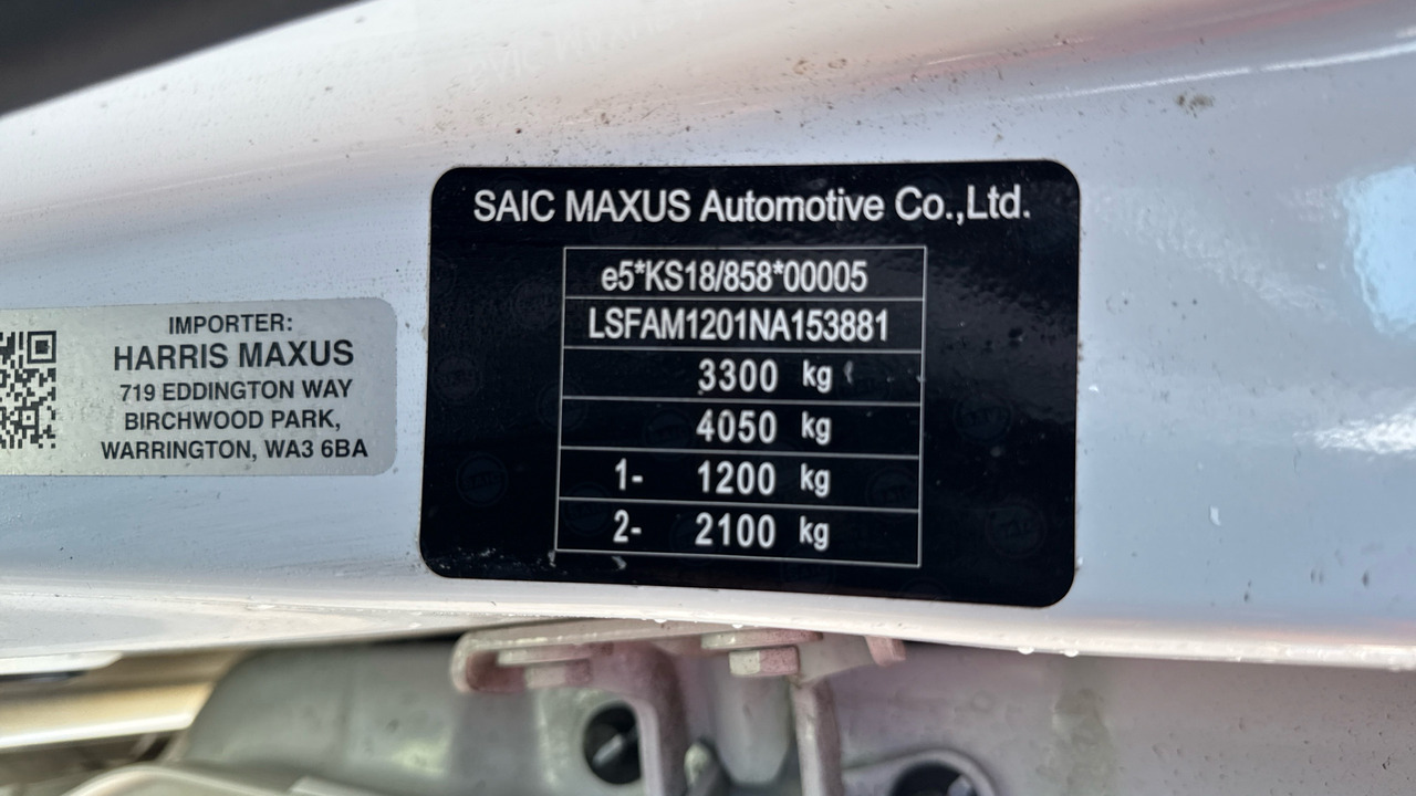 Pick-up, Furgoneta combi Maxus T90 130KW ELITE 88.5KWH EV: foto 12