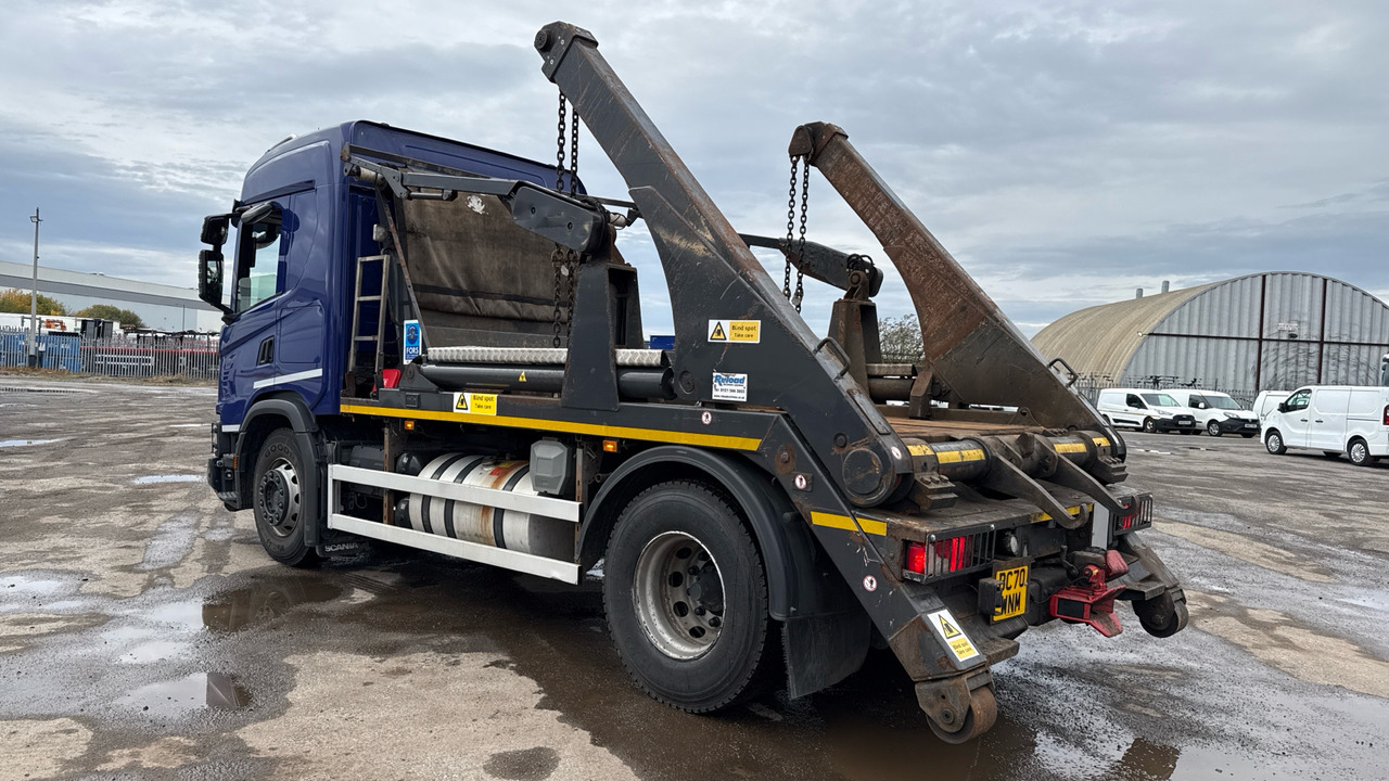 SCANIA G 410 - Camión portacontenedor de cadenas: foto 3 SCANIA G 410 - Camión portacontenedor de cadenas: foto 3