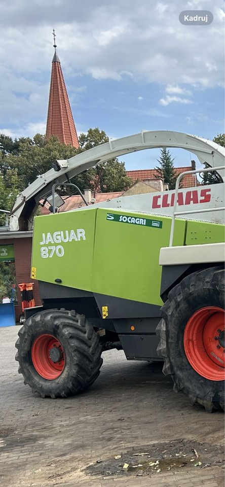 Sieczkarnia Claas Jaguar 870 4x4 rok 2003 Mercedes stan super - Cosechadora de forraje: foto 5 Sieczkarnia Claas Jaguar 870 4x4 rok 2003 Mercedes stan super - Cosechadora de forraje: foto 5