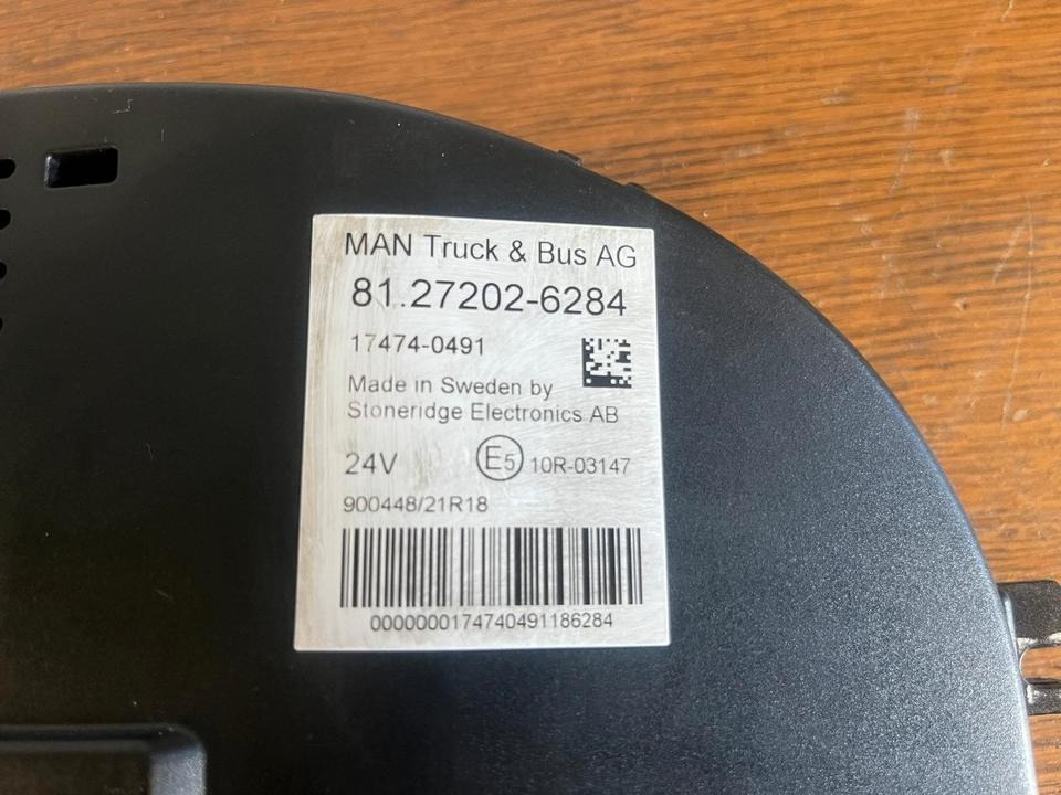 MAN EU6 Kombiinstrument / Tacho 81.27202-6284 - Salpicadero para Camión: foto 3 MAN EU6 Kombiinstrument / Tacho 81.27202-6284 - Salpicadero para Camión: foto 3