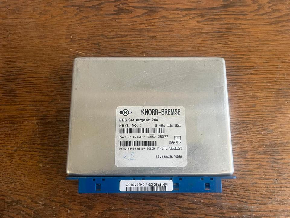 MAN Knorr-bremse EBS Steuergerät 81.25808.7022 - Unidad de control para Camión: foto 3 MAN Knorr-bremse EBS Steuergerät 81.25808.7022 - Unidad de control para Camión: foto 3