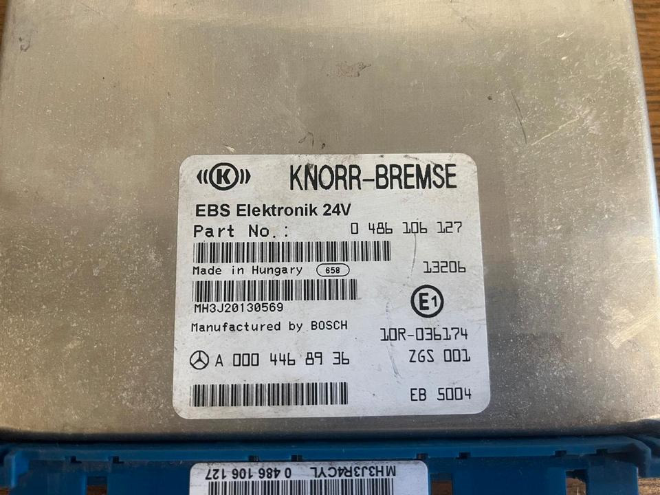 Mercedes Actros MP4 KNORR-BREMSE EBS Steuergerät A0004468936 - Unidad de control para Camión: foto 3 Mercedes Actros MP4 KNORR-BREMSE EBS Steuergerät A0004468936 - Unidad de control para Camión: foto 3