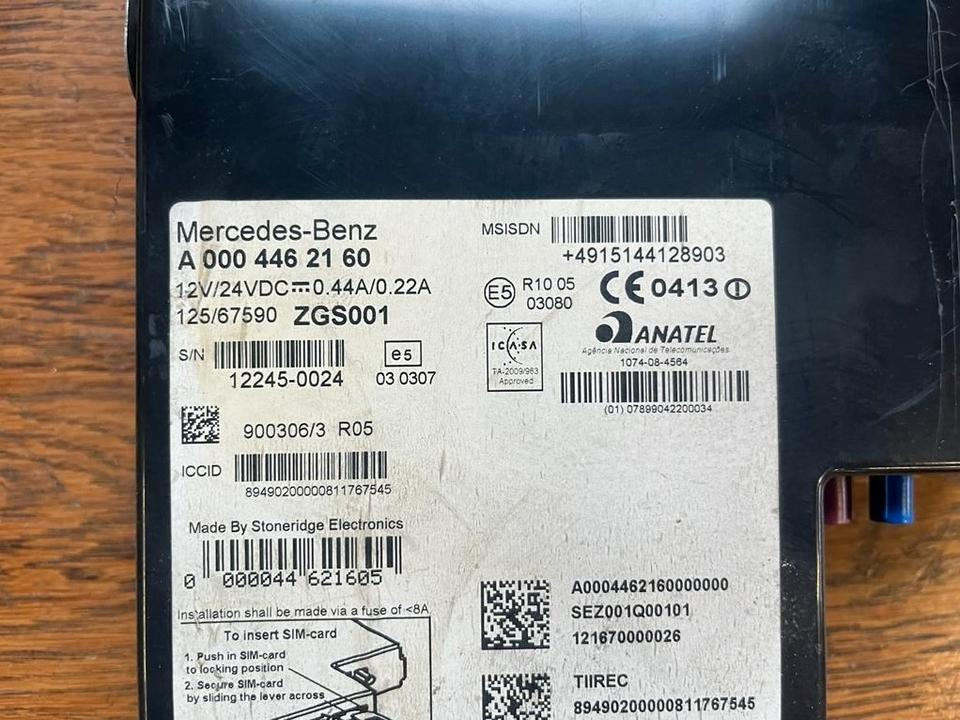 Mercedes-Benz Actros MP4 Tachograph FLEETBOARD A0004462160 - Tacógrafo para Camión: foto 2 Mercedes-Benz Actros MP4 Tachograph FLEETBOARD A0004462160 - Tacógrafo para Camión: foto 2