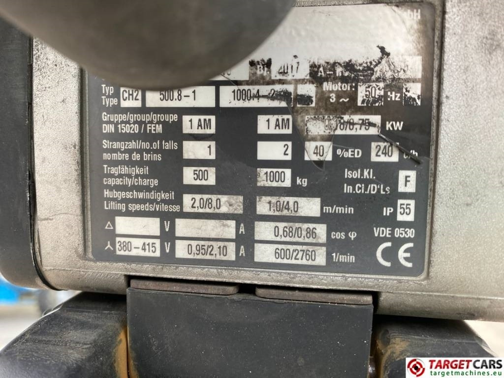 Grúa torre Böcker Boecker MK400 Mini Crane 600cm 400KG: foto 12 Grúa torre Böcker Boecker MK400 Mini Crane 600cm 400KG: foto 12