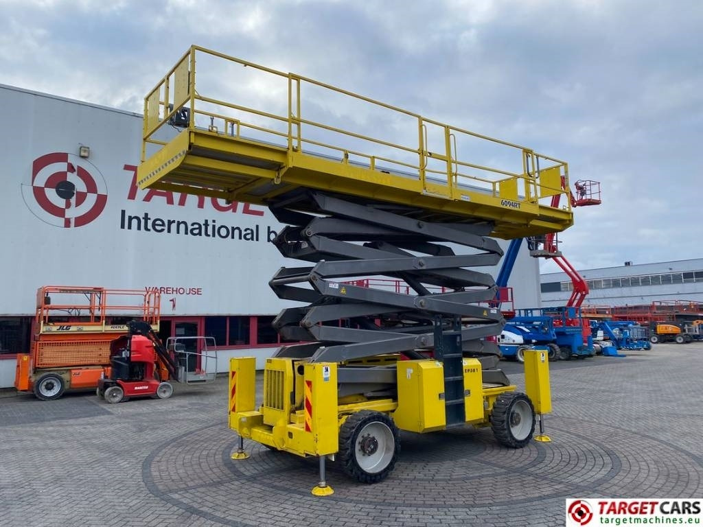 Plataforma de tijeras GMG 6094RT Diesel 4x4 Scissor Work Lift 2020cm: foto 19