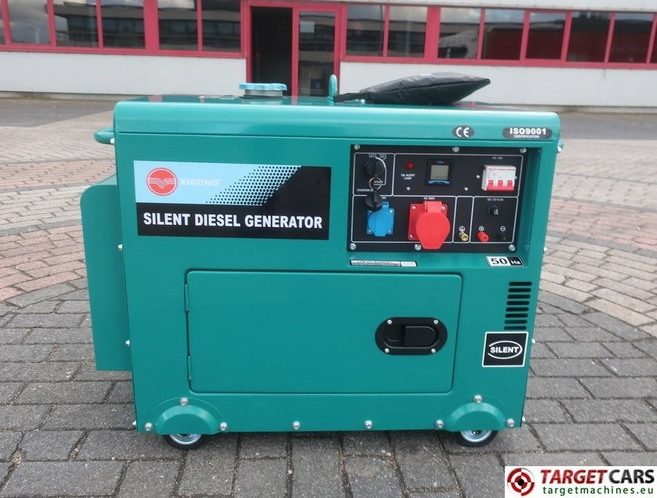XIDONG 6800T-3 DIESEL 6.2KVA 3-PHASE GENERATOR 220 - Generador industriale: foto 1 XIDONG 6800T-3 DIESEL 6.2KVA 3-PHASE GENERATOR 220 - Generador industriale: foto 1