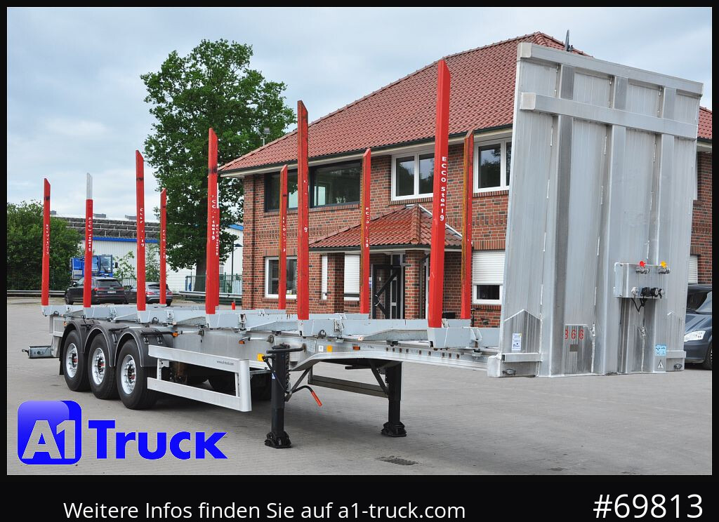 BENALU Timberliner, Vollalu Ecco 2x Liftachse, Lang-Holz, - Semirremolque forestal: foto 1 BENALU Timberliner, Vollalu Ecco 2x Liftachse, Lang-Holz, - Semirremolque forestal: foto 1