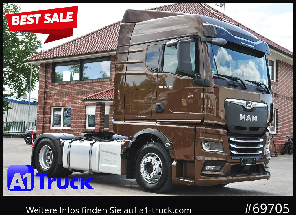 MAN TGX 18,480 BLS Intarder Standklima, Garantie - Cabeza tractora: foto 1 MAN TGX 18,480 BLS Intarder Standklima, Garantie - Cabeza tractora: foto 1