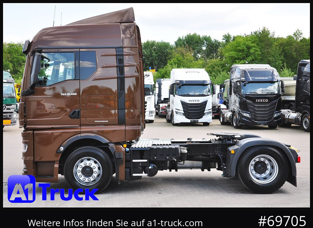 Cabeza tractora MAN TGX 18,480 BLS Intarder Standklima, Soundsysem: foto 12