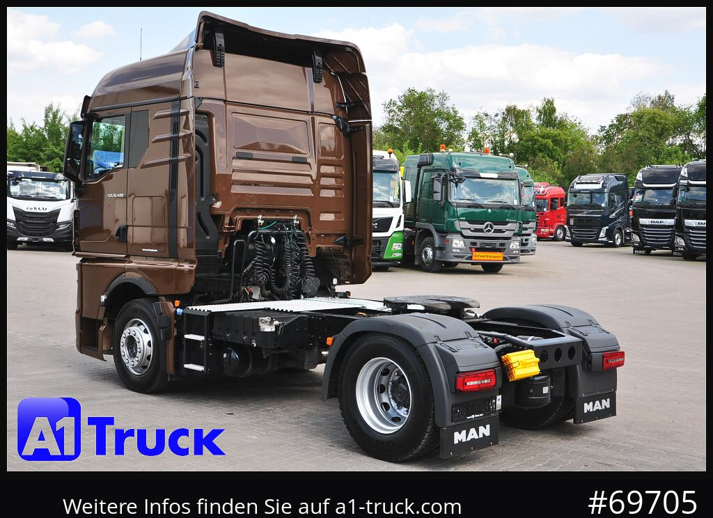 Cabeza tractora MAN TGX 18,480 BLS Intarder Standklima, Soundsysem: foto 11