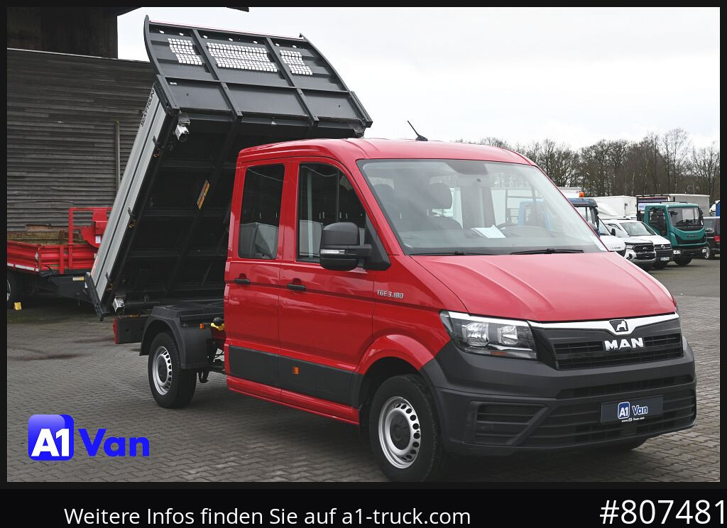 MAN TGE 3.180 Doka Kipper,Klima, AHK - Camión: foto 1 MAN TGE 3.180 Doka Kipper,Klima, AHK - Camión: foto 1