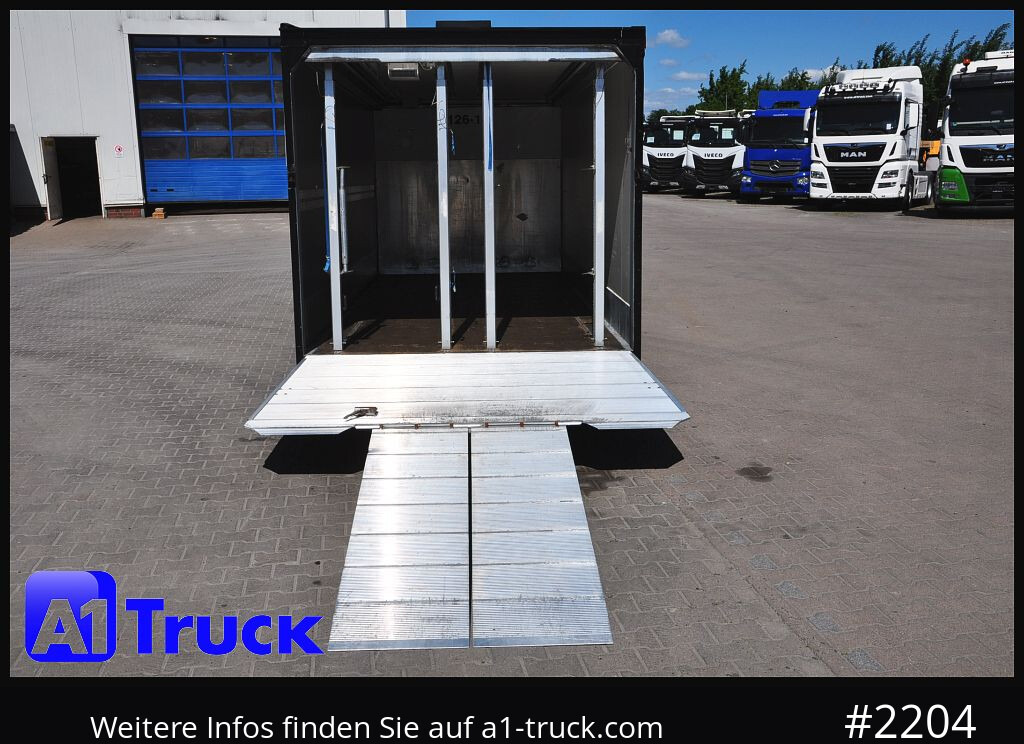 SCHROEDER,WIESMOOR Abrollcontainer, Getränkeaufbau Wingliner, mehrmals vorhanden - Camión: foto 5 SCHROEDER,WIESMOOR Abrollcontainer, Getränkeaufbau Wingliner, mehrmals vorhanden - Camión: foto 5