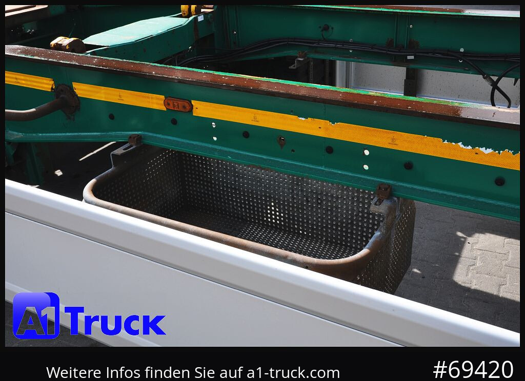 HUEFFERMANN HSA 1870, Luft, Schlitten, SAF - Remolque multilift/ Portacontenedores de cadenas: foto 4 HUEFFERMANN HSA 1870, Luft, Schlitten, SAF - Remolque multilift/ Portacontenedores de cadenas: foto 4