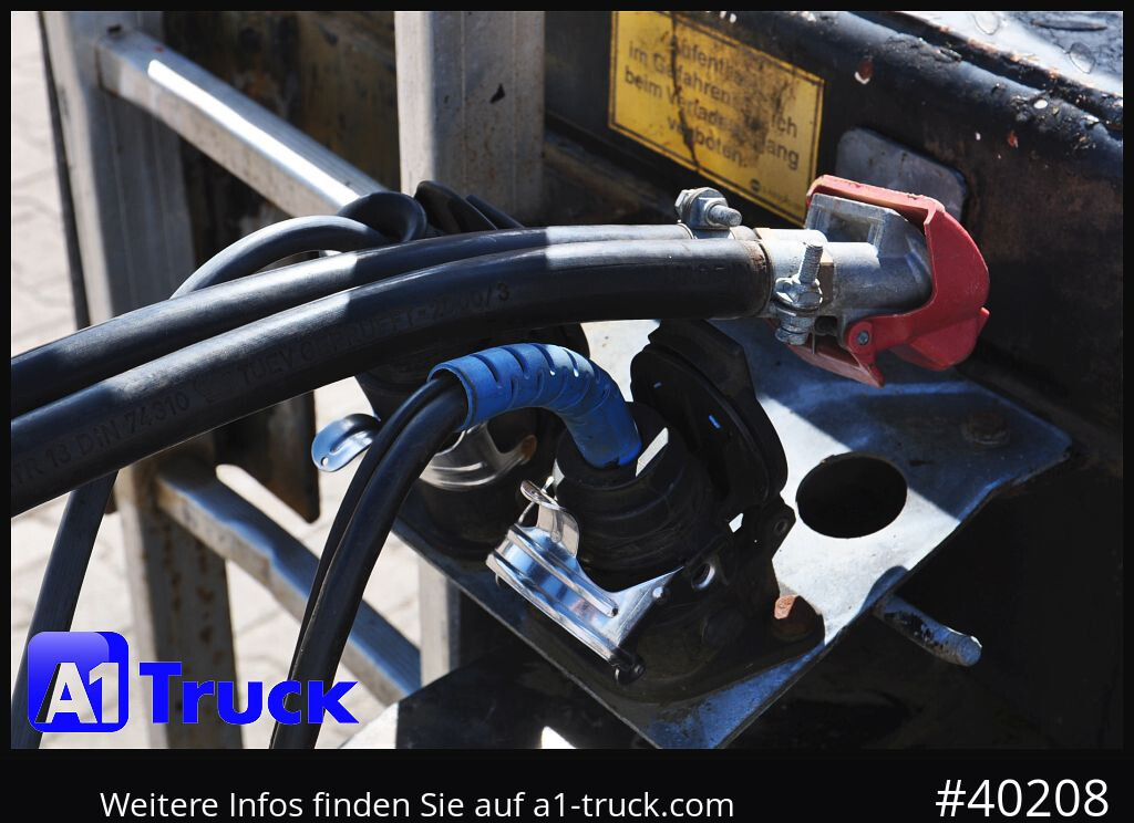 HUEFFERMANN HTA1800, Ballast, BPW Achsen, Luft, - Remolque plataforma/ Caja abierta: foto 2 HUEFFERMANN HTA1800, Ballast, BPW Achsen, Luft, - Remolque plataforma/ Caja abierta: foto 2