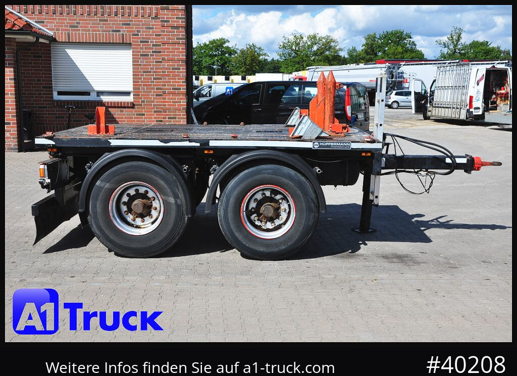 HUEFFERMANN HTA1800, Ballast, BPW Achsen, Luft, - Remolque plataforma/ Caja abierta: foto 5 HUEFFERMANN HTA1800, Ballast, BPW Achsen, Luft, - Remolque plataforma/ Caja abierta: foto 5